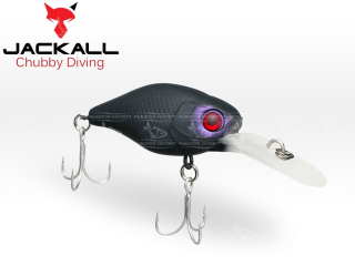 Воблер Jackall Chubby Diving 38F 4,3г - Mat Black